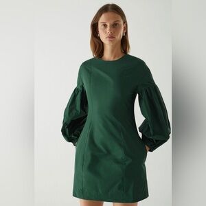 COS Volume Sleeve Midi Dress